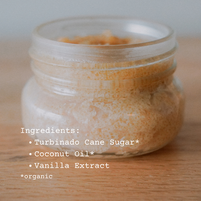 Turbinado Cane Sugar Scrub